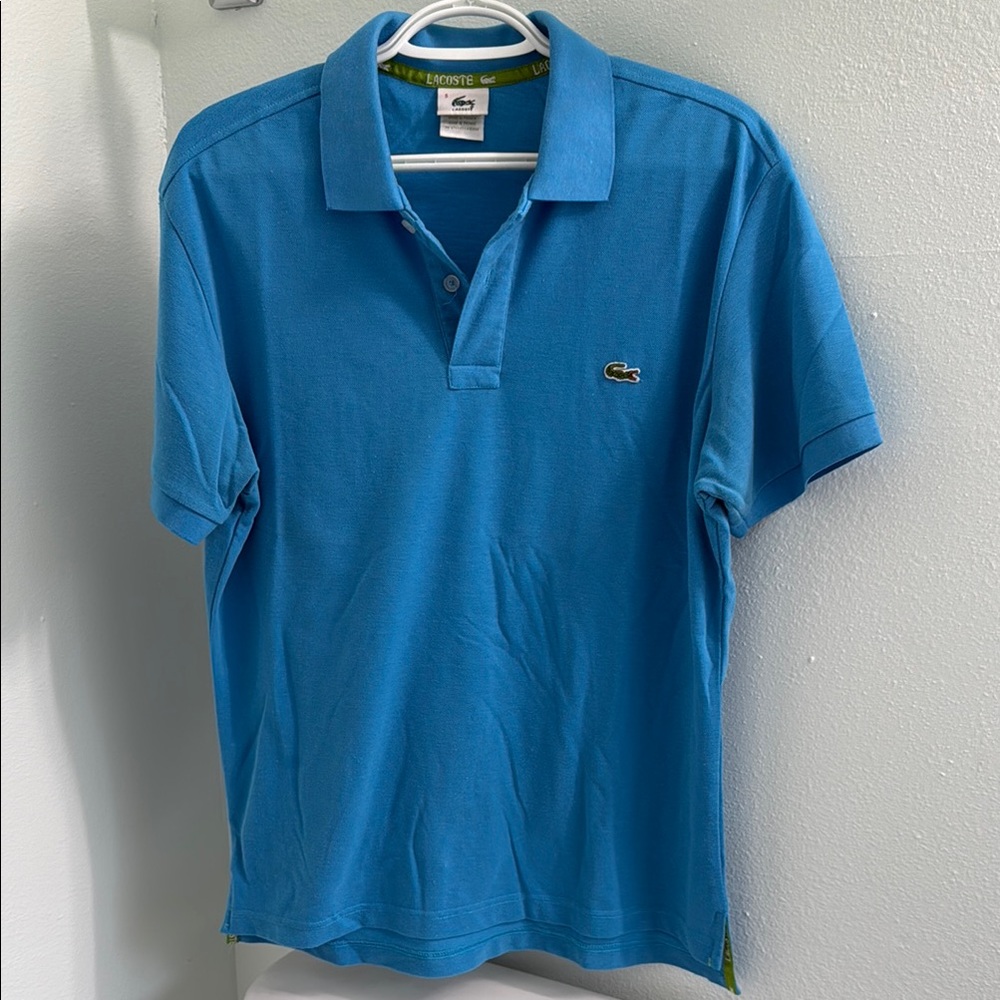 Lacoste Men's Vibrant Blue Polo Shirt